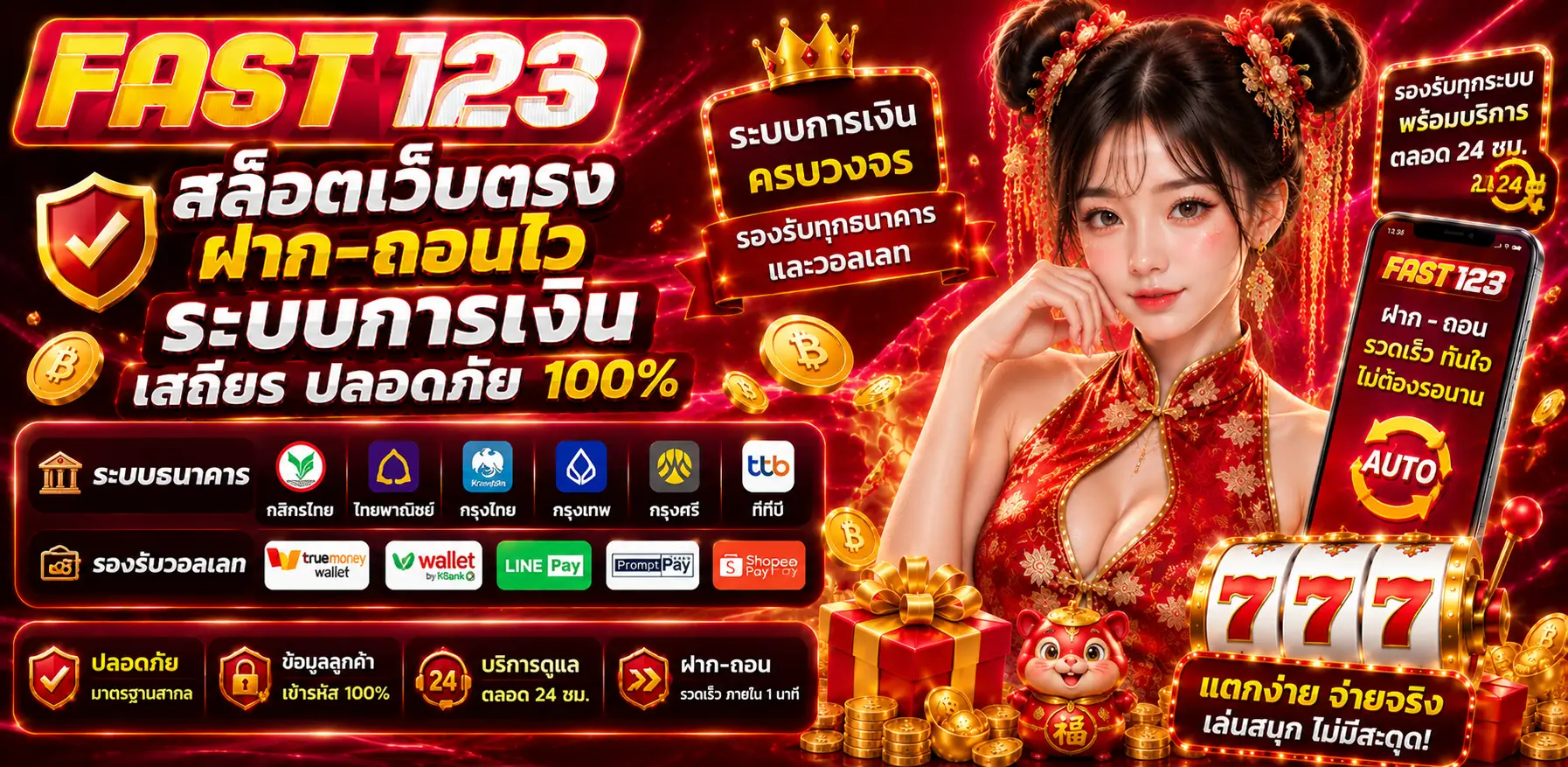 FAST123 เว็บตรง รวมสล็อตแตกง่าย โบนัสเยอะ อัปเดตใหม่